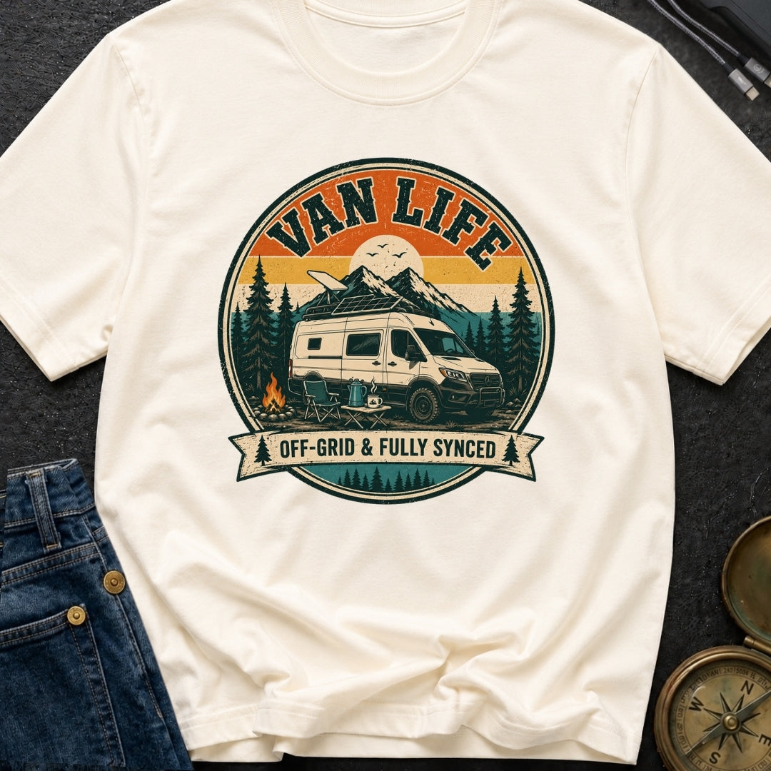 Off Grid Fully Synced - T-Shirt