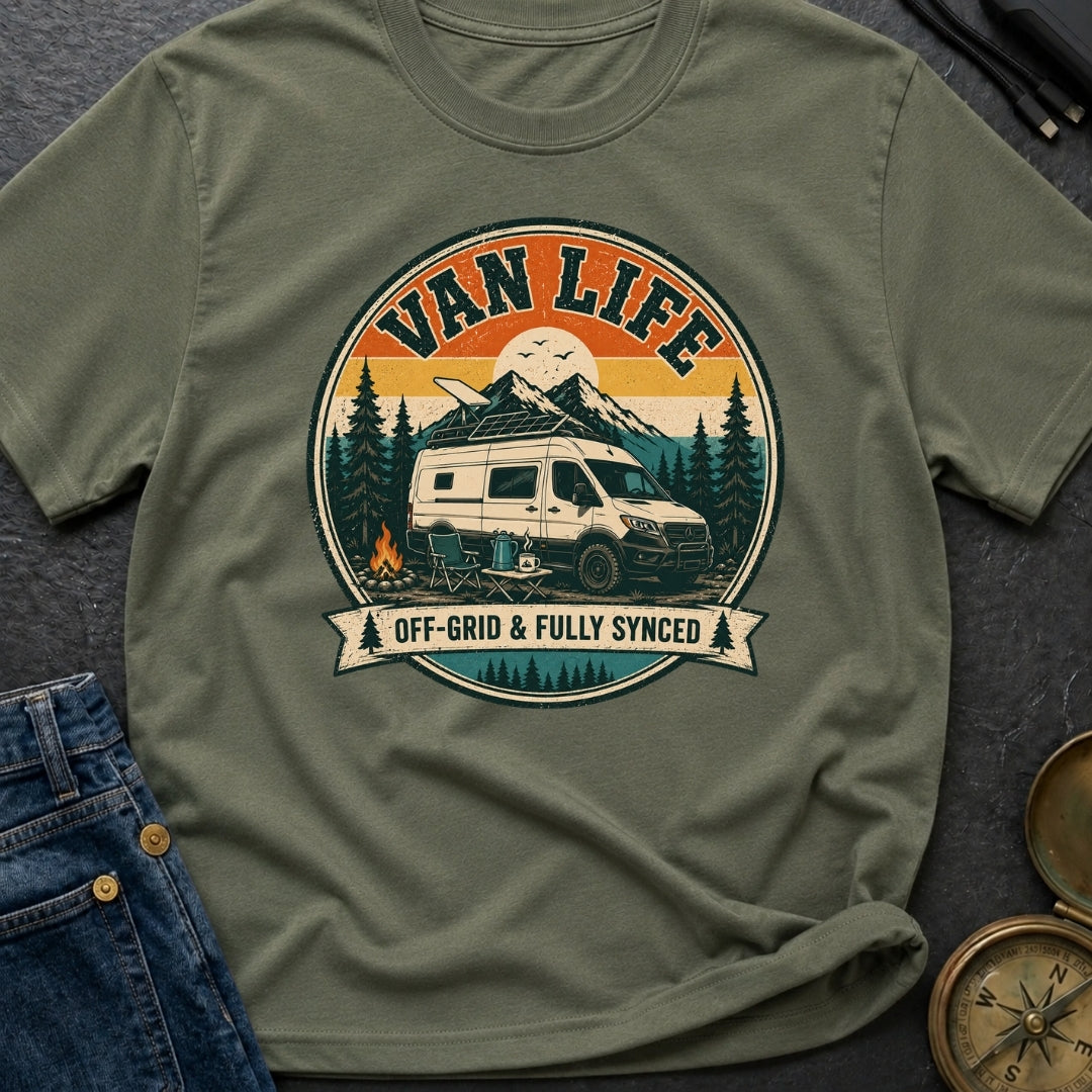 Off Grid Fully Synced - T-Shirt