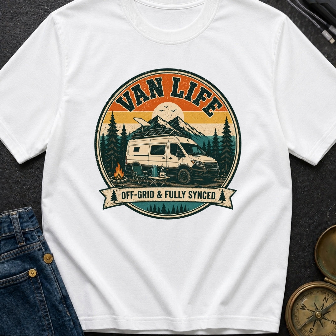 Off Grid Fully Synced - T-Shirt