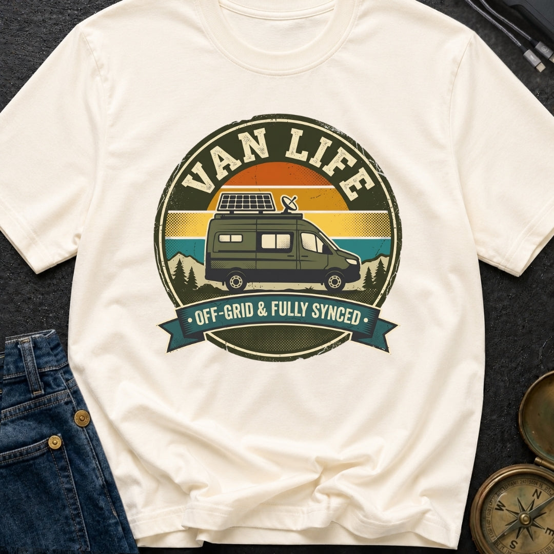 Off Grid Fully Synced - T-Shirt