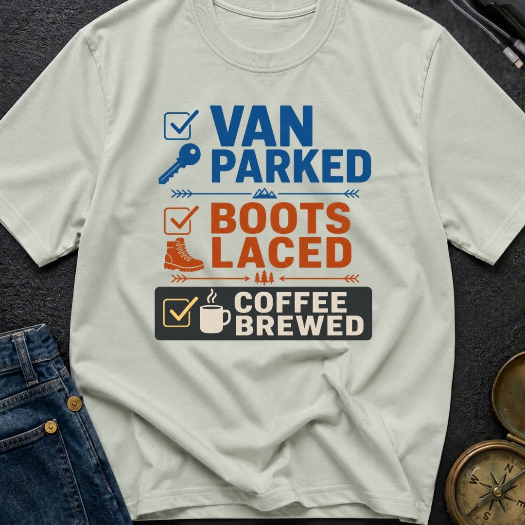 Parked Laced And Brewed - T-Shirt