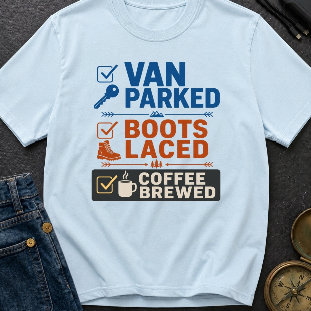 Parked Laced And Brewed - T-Shirt