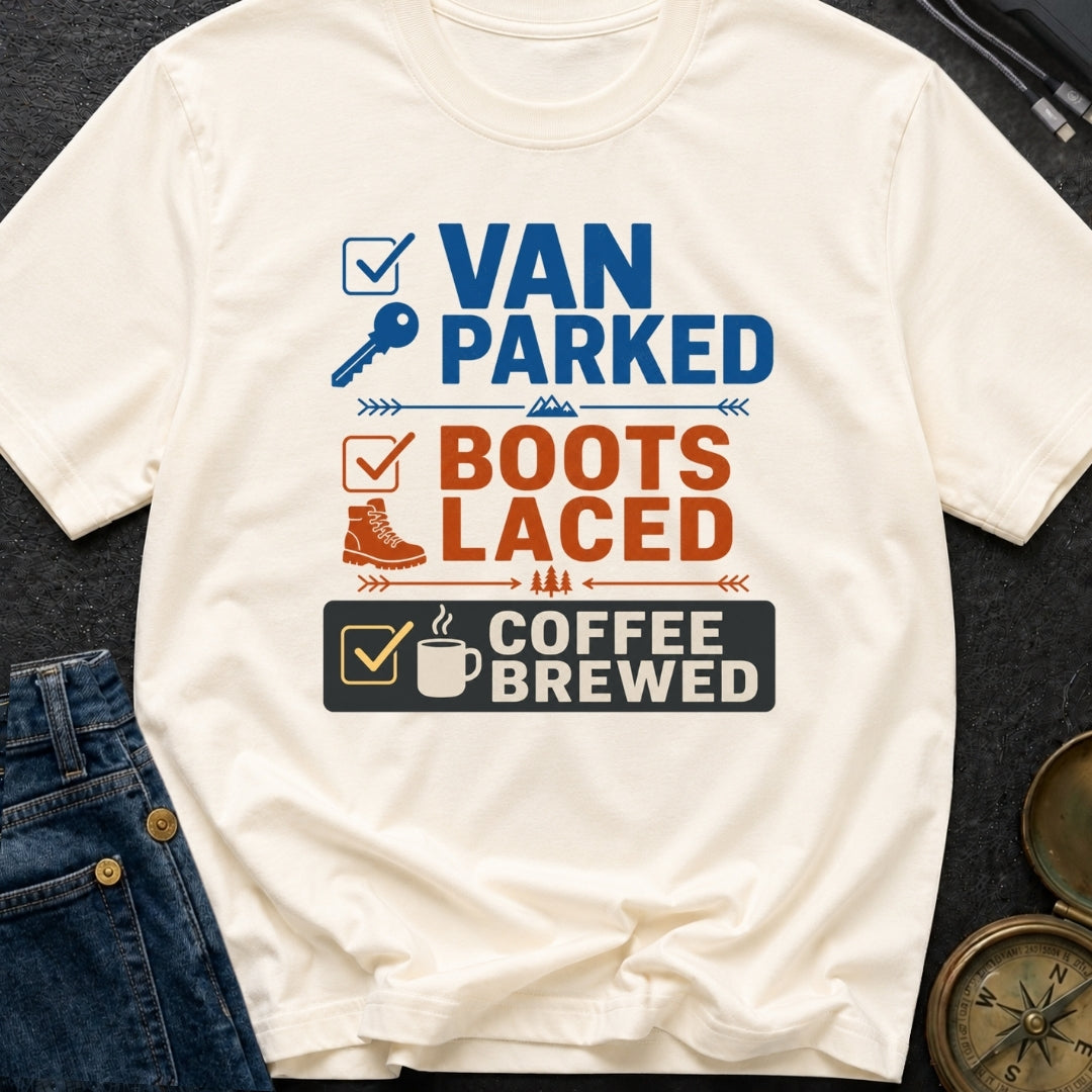 Parked Laced And Brewed - T-Shirt
