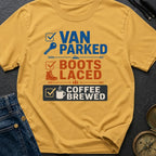 Parked Laced And Brewed - T-Shirt