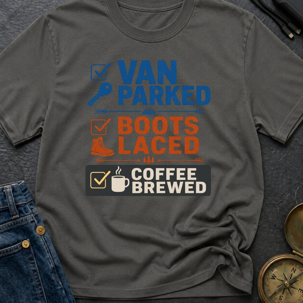 Parked Laced And Brewed - T-Shirt
