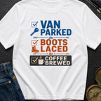 Parked Laced And Brewed - T-Shirt