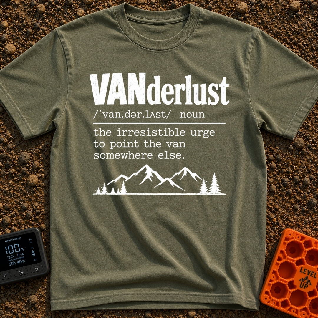 The Definition Of Vanderlust - T-Shirt