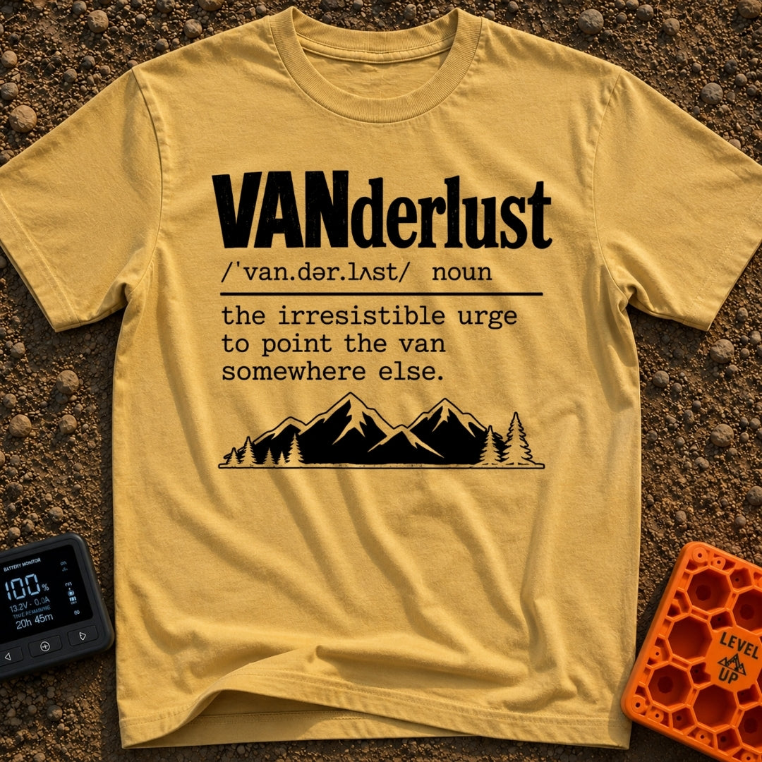 The Definition Of Vanderlust - T-Shirt