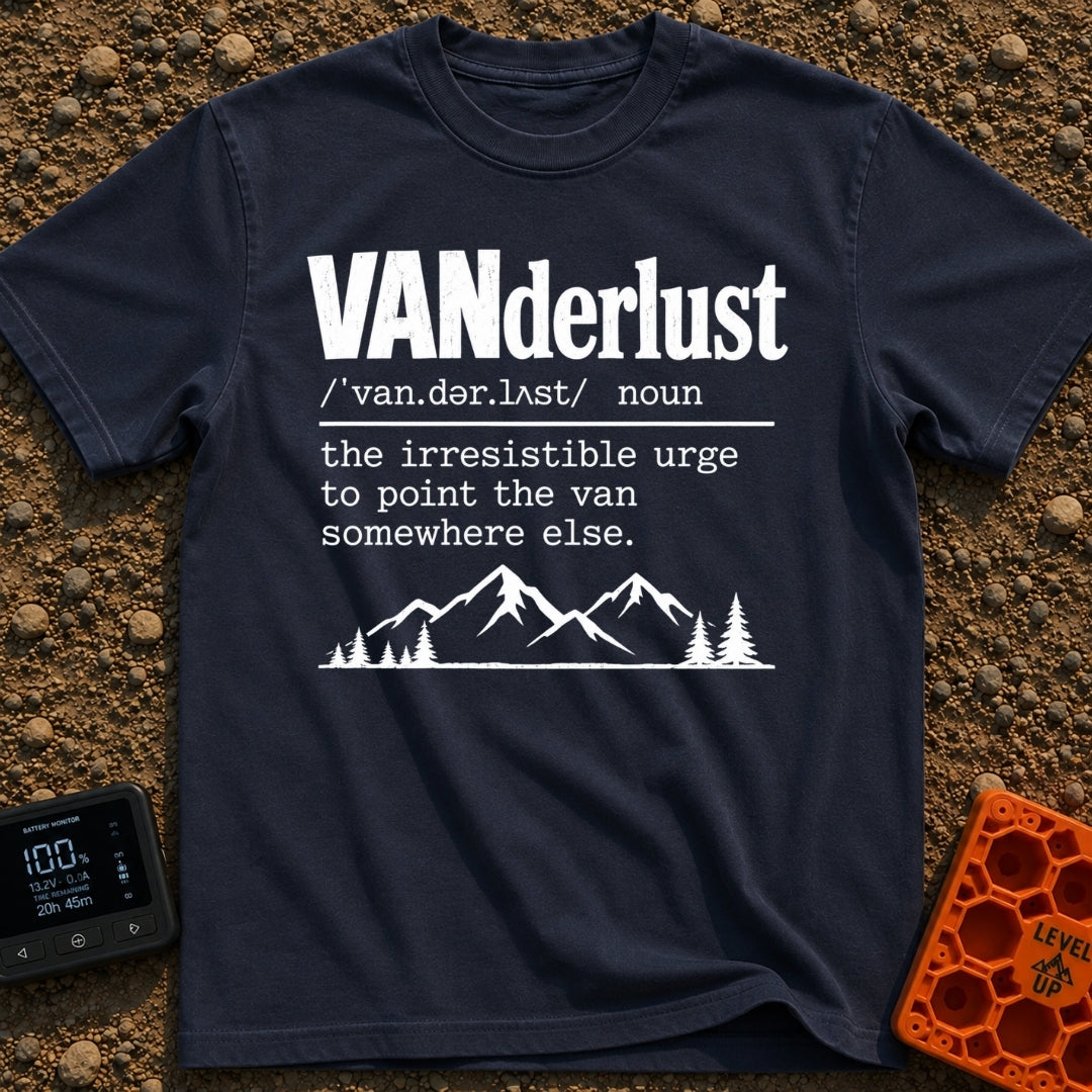 The Definition Of Vanderlust - T-Shirt