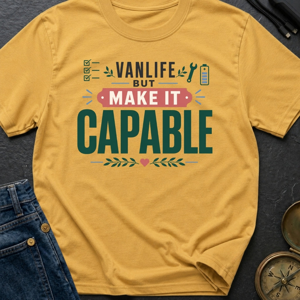 Capable Vanlife Vibes - T-Shirt