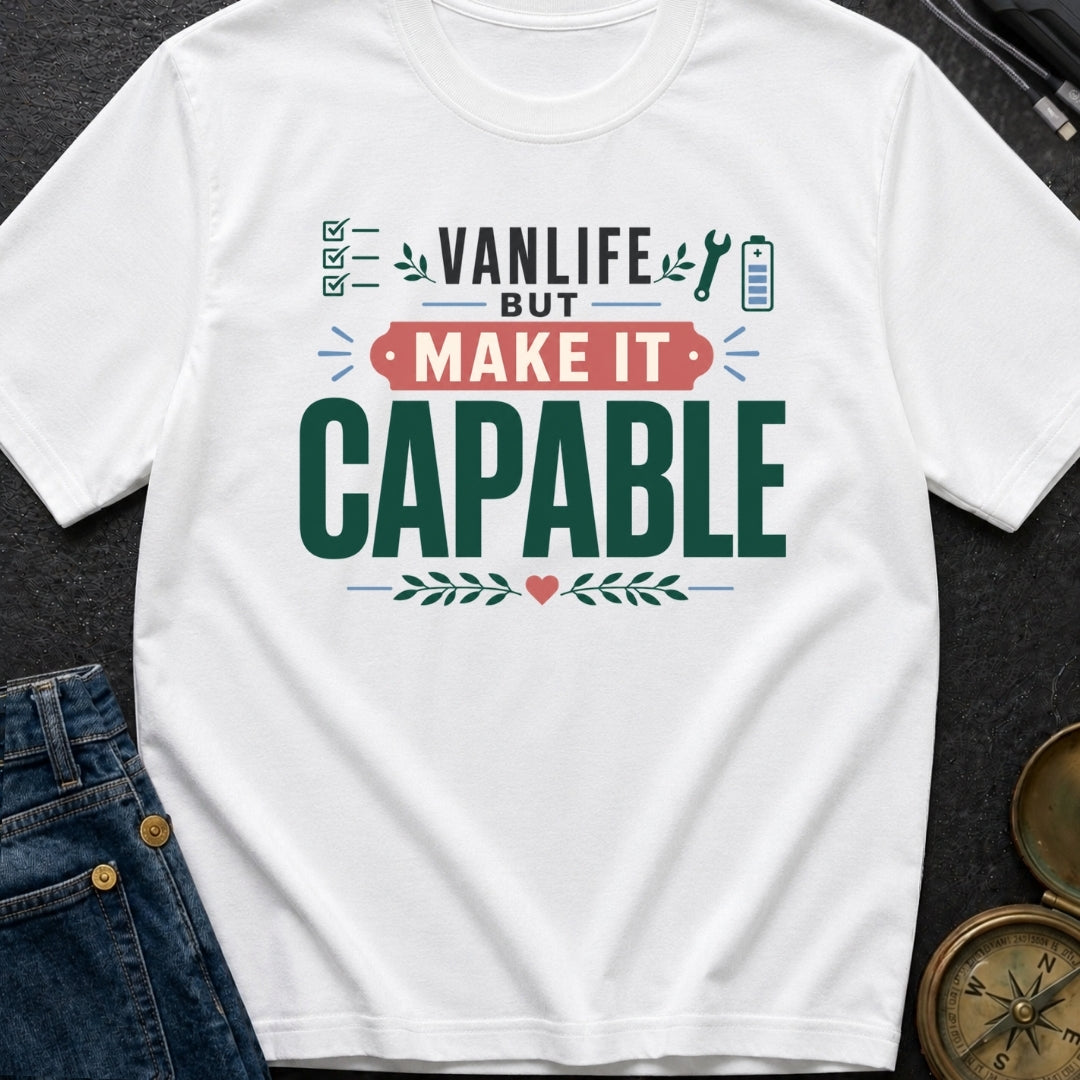 Capable Vanlife Vibes - T-Shirt