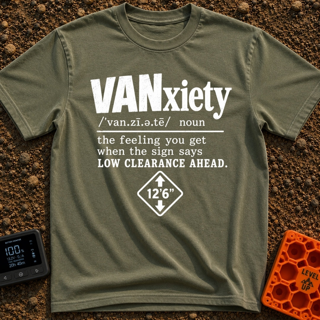 Living With Vanxiety - T-Shirt