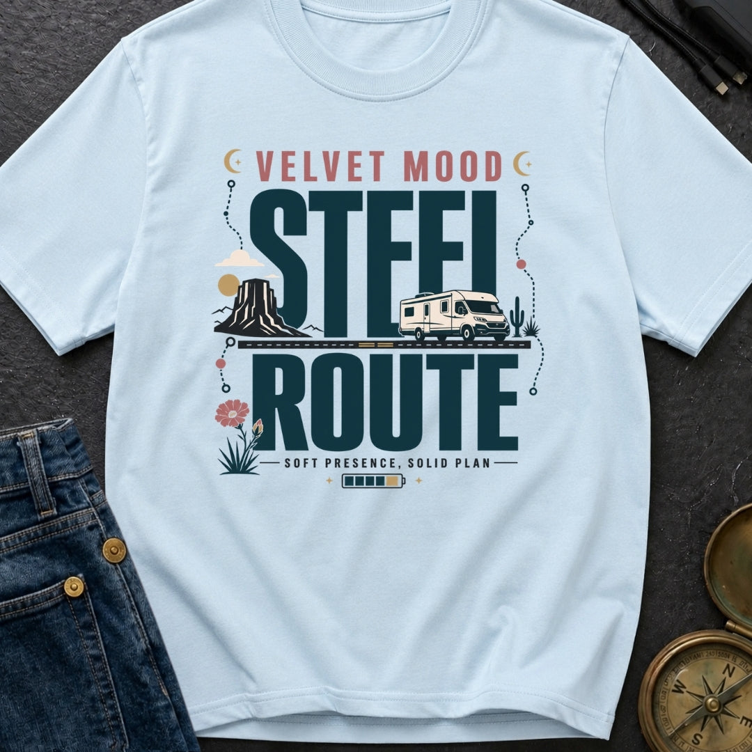 Velvet Mood Steel Route - T-Shirt