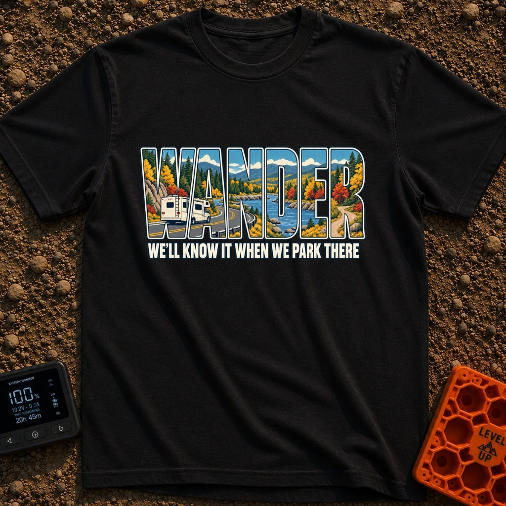 Wander Off The Grid - T-Shirt