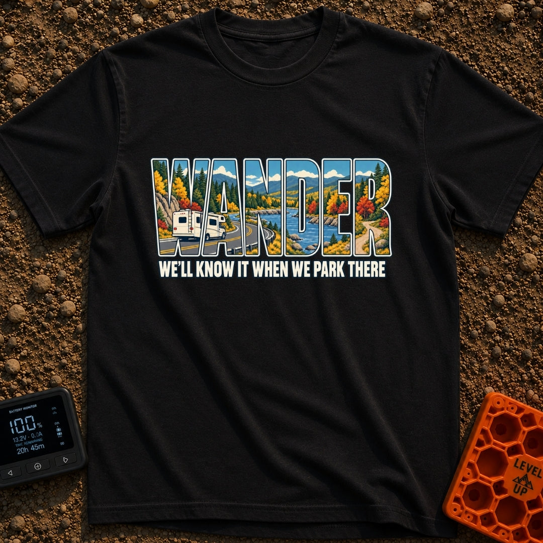 Wander Off The Grid - T-Shirt