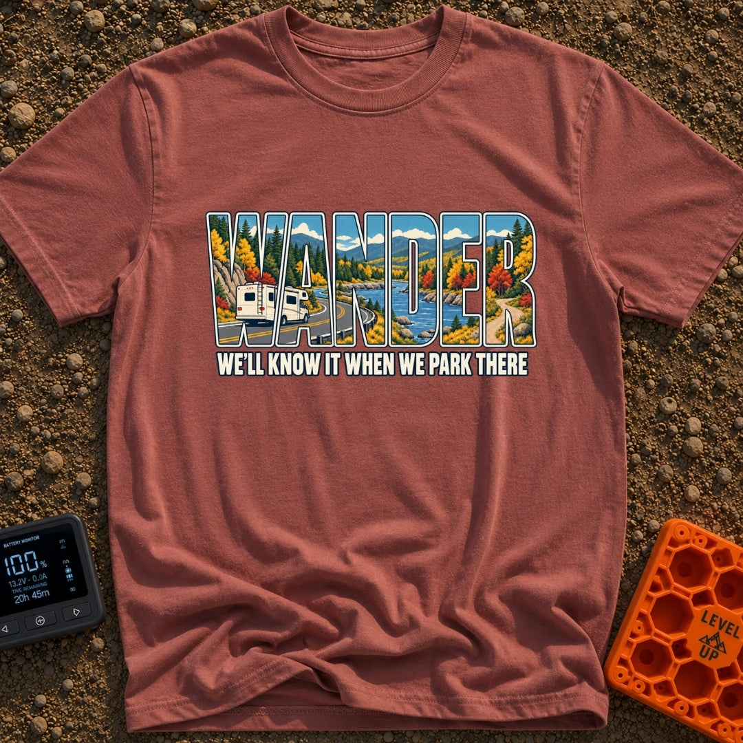 Wander Off The Grid - T-Shirt