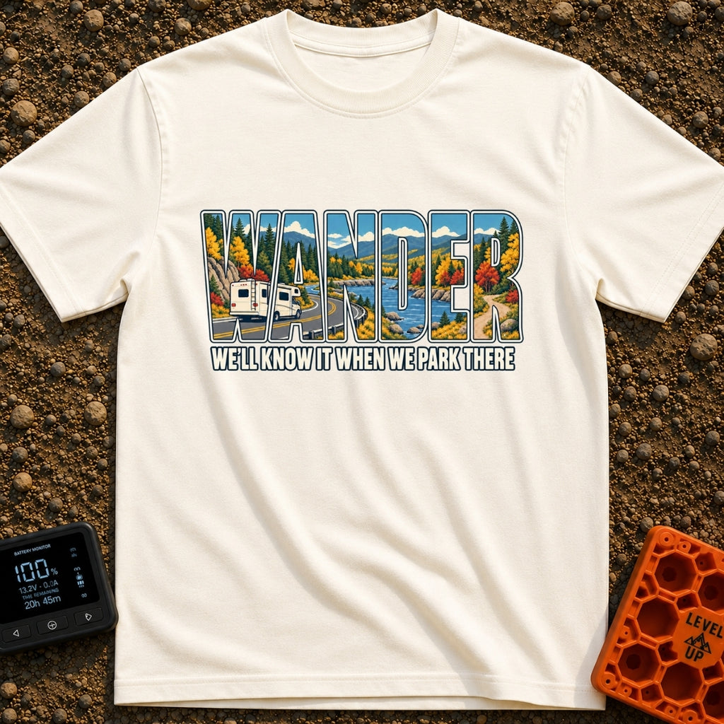 Wander Off The Grid - T-Shirt