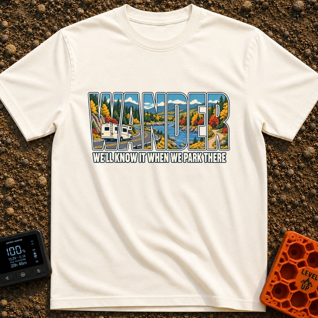 Wander Off The Grid - T-Shirt