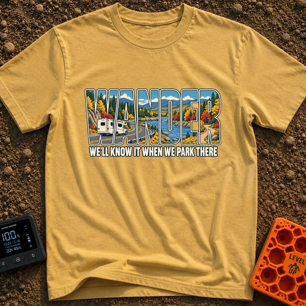 Wander Off The Grid - T-Shirt