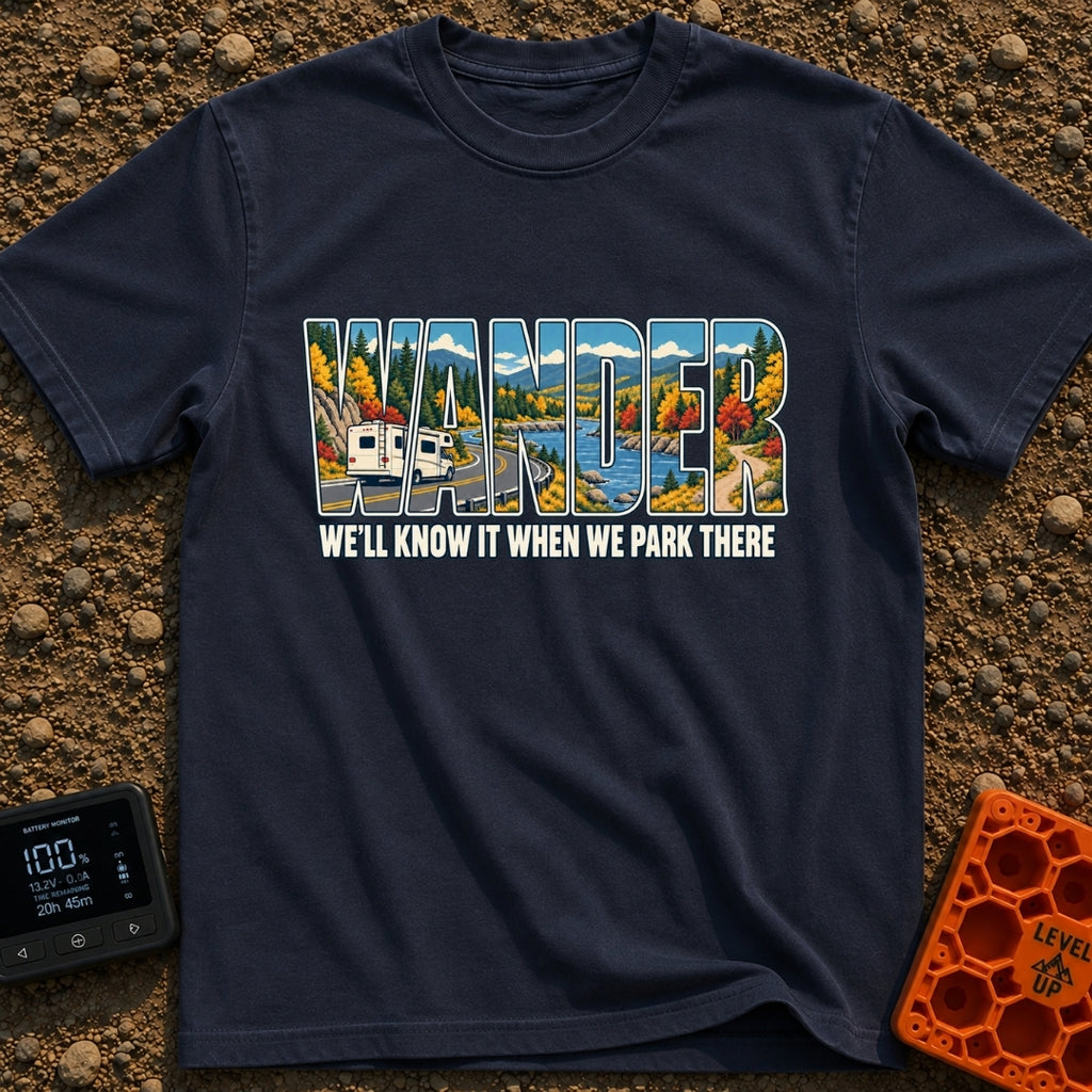 Wander Off The Grid - T-Shirt