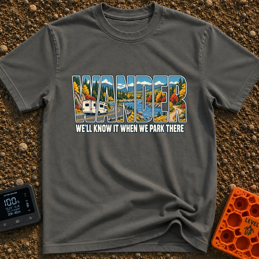 Wander Off The Grid - T-Shirt