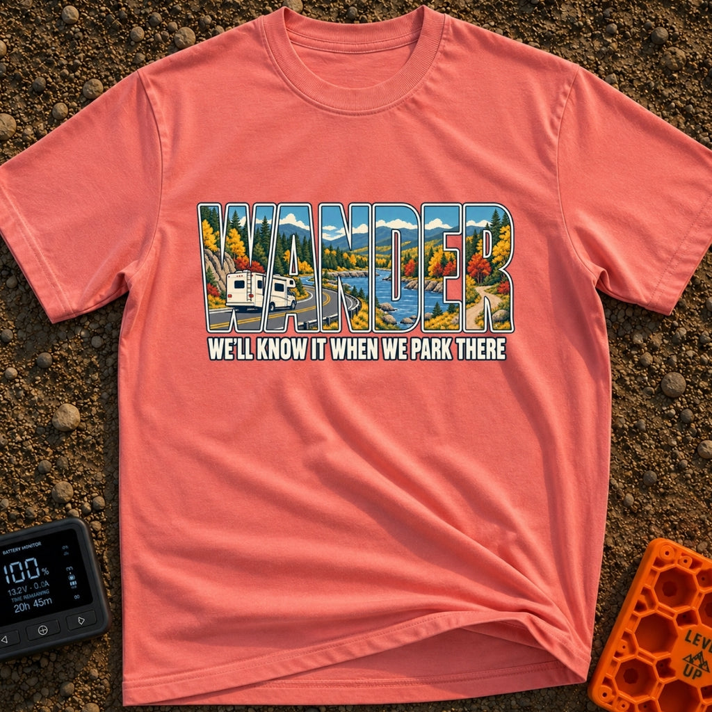 Wander Off The Grid - T-Shirt