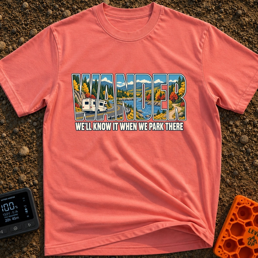 Wander Off The Grid - T-Shirt