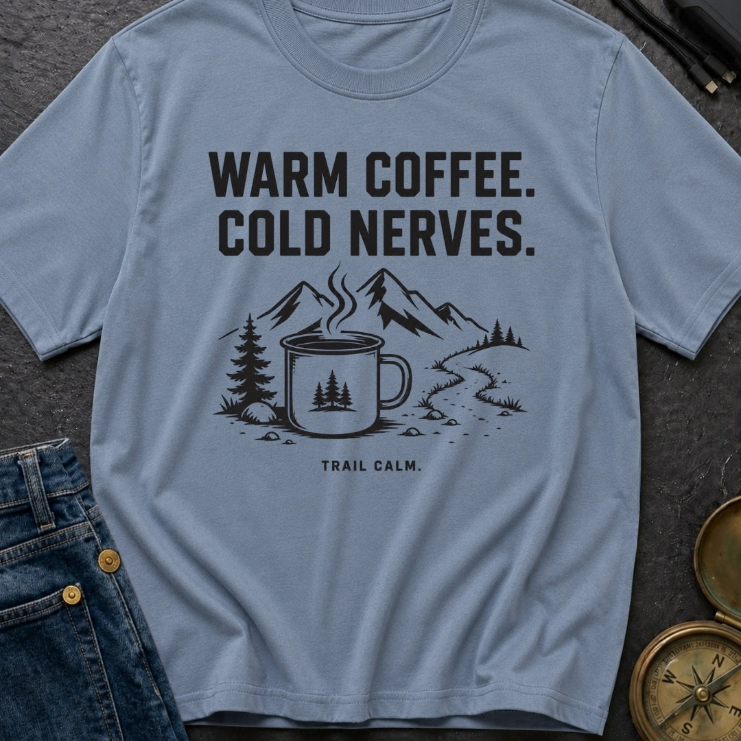 Hot Brew Cold Nerves - T-Shirt