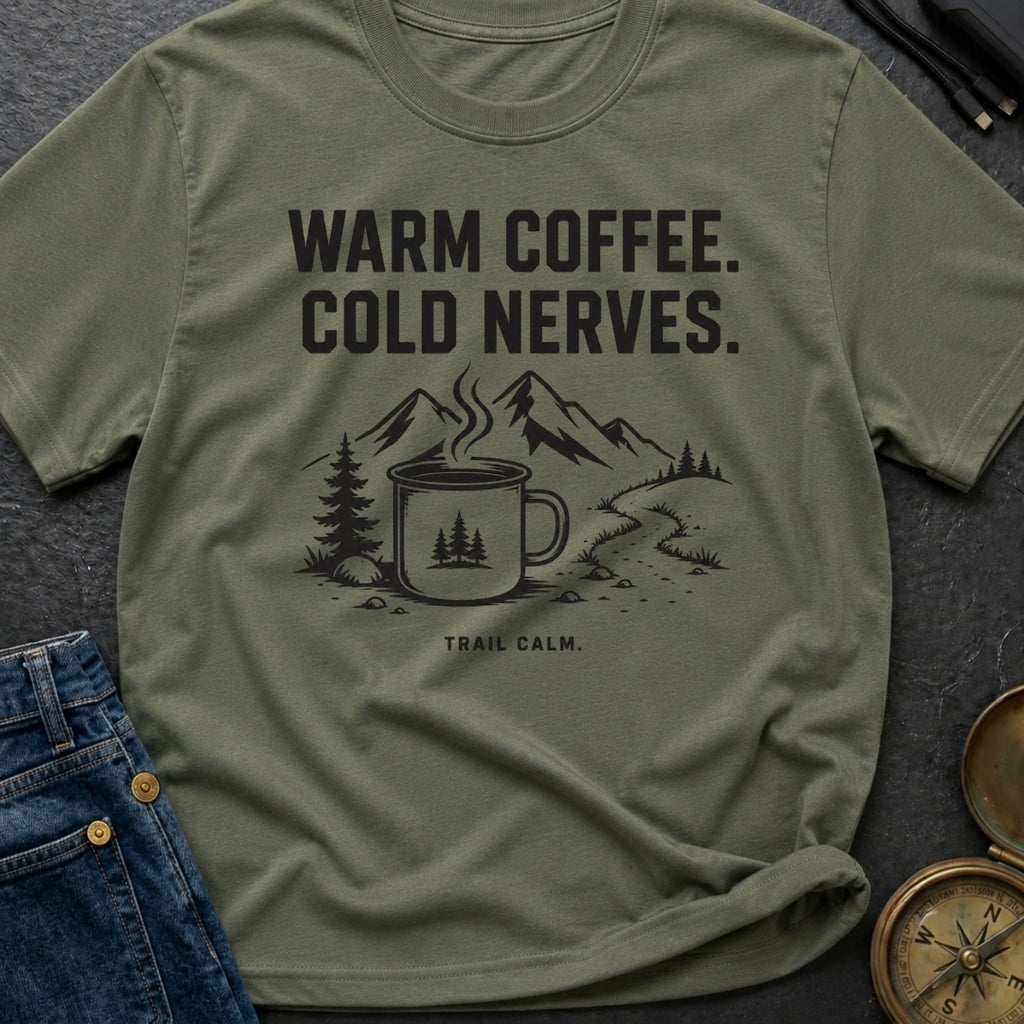 Hot Brew Cold Nerves - T-Shirt