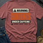 Contents Under Caffeine - T-Shirt