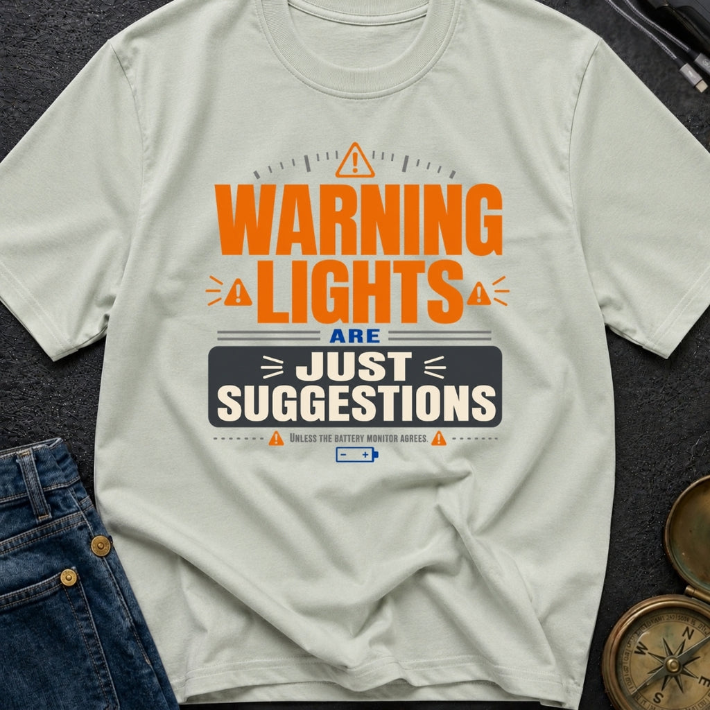 Warning Lights Optional - T-Shirt