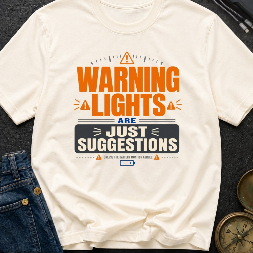 Warning Lights Optional - T-Shirt