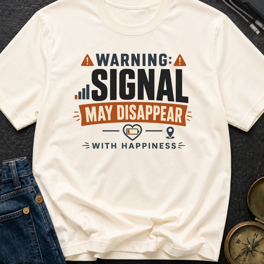 Signal Lost in Joy - T-Shirt