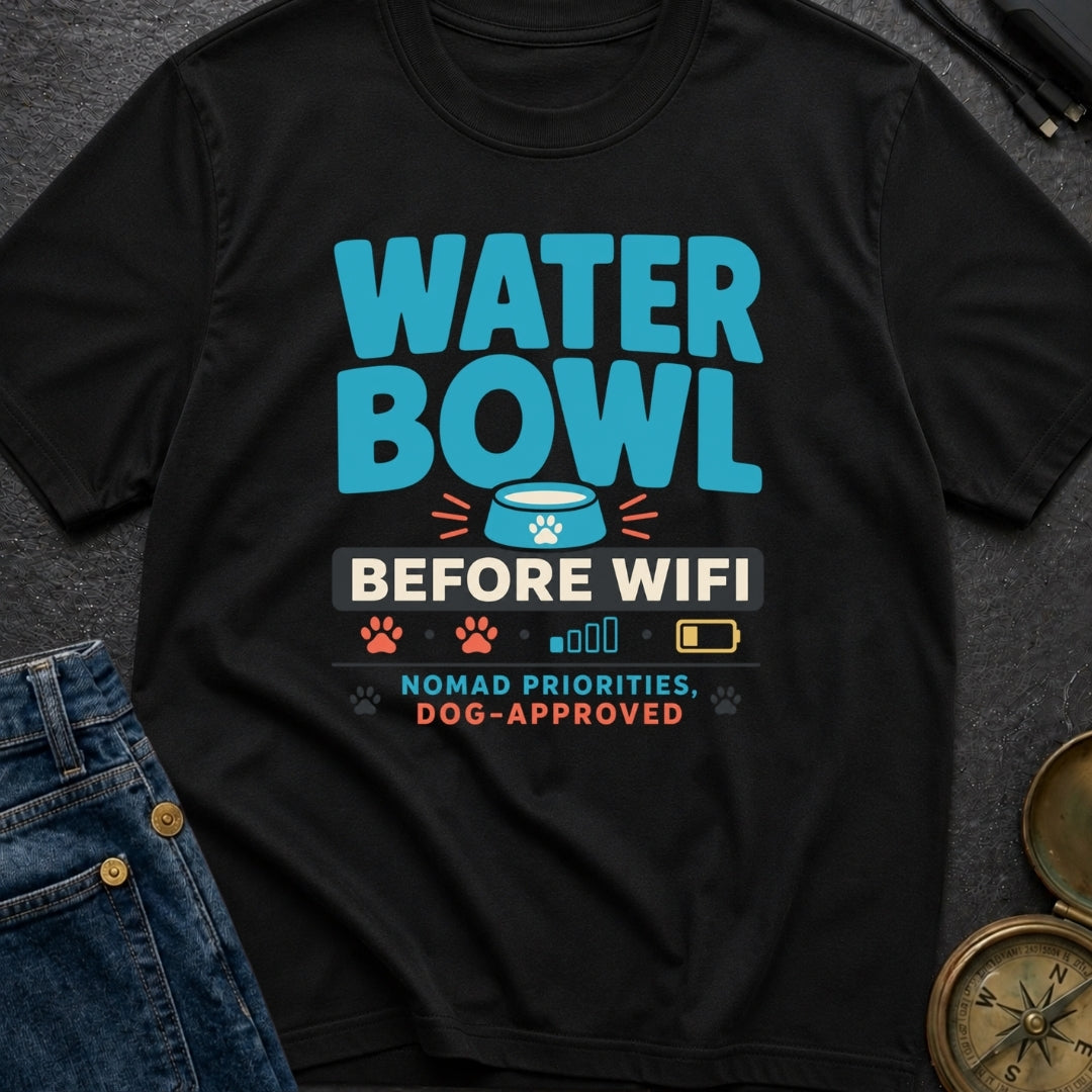 Bowl Before Wifi - T-Shirt