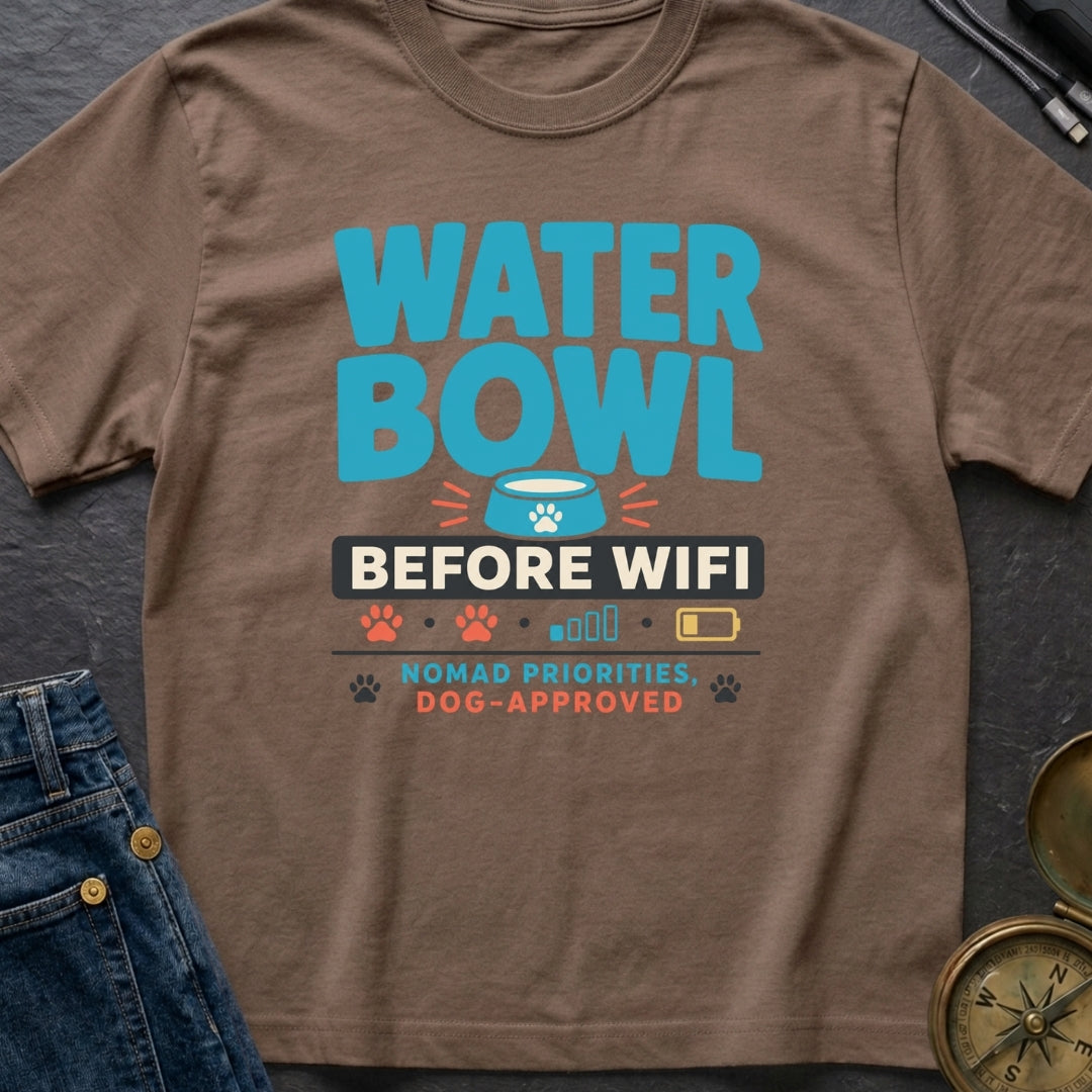 Bowl Before Wifi - T-Shirt