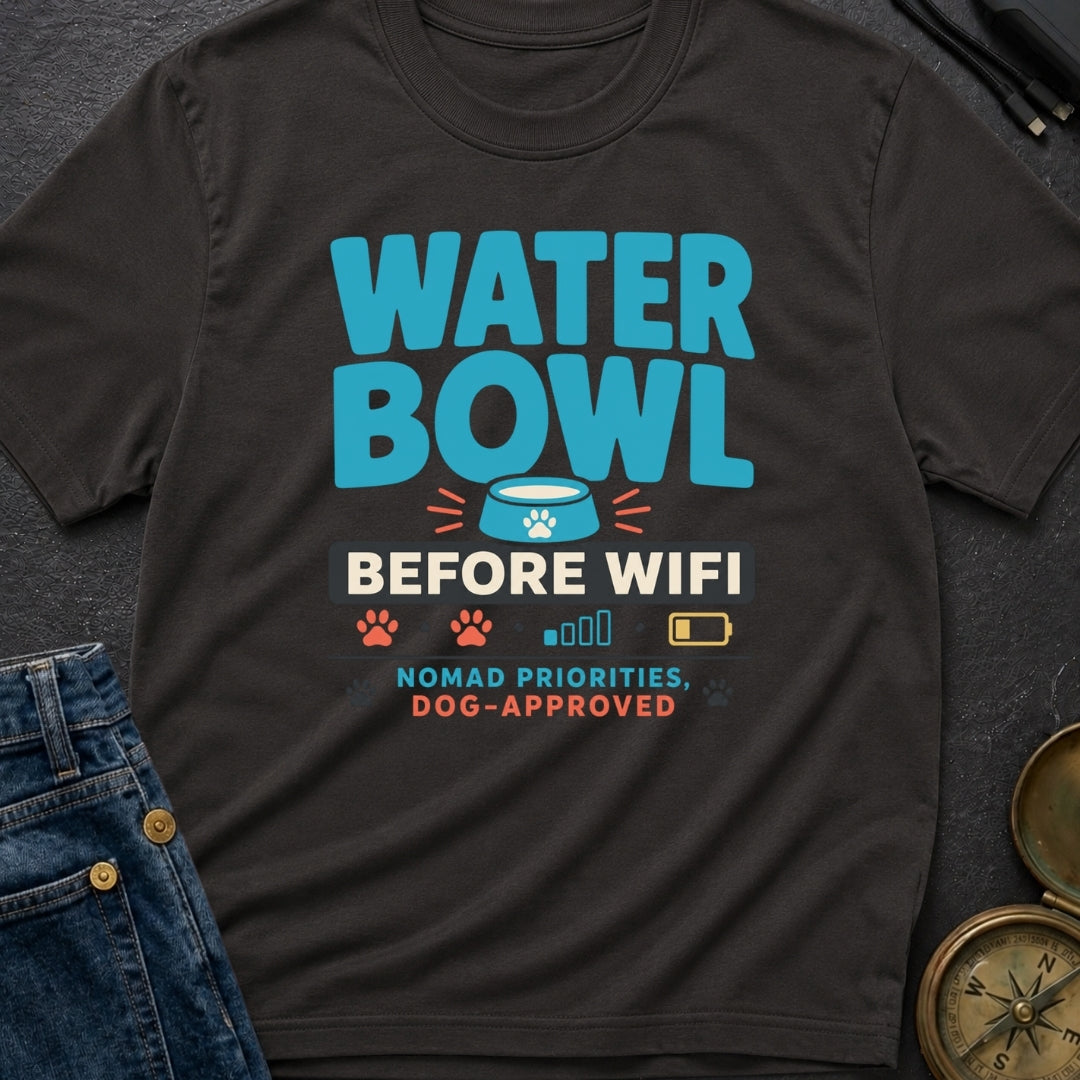 Bowl Before Wifi - T-Shirt