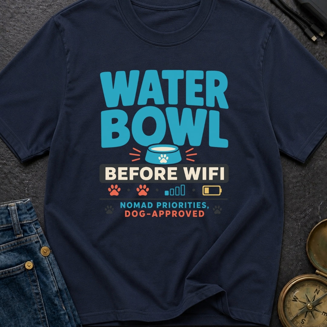 Bowl Before Wifi - T-Shirt