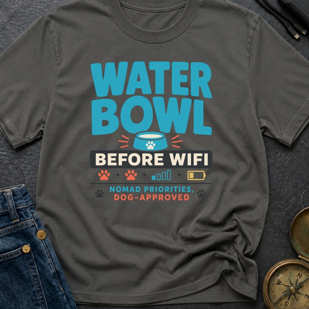 Bowl Before Wifi - T-Shirt
