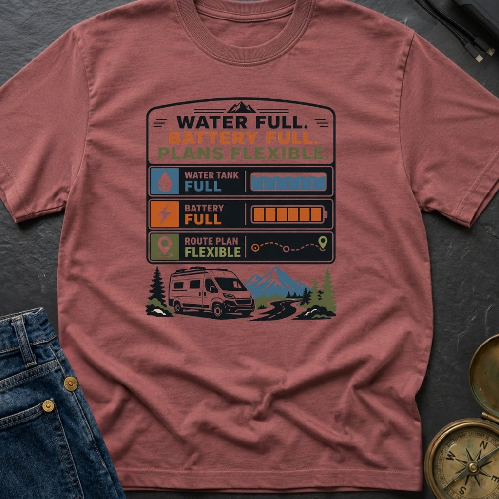 Tanks Full Plans Flexible - T-Shirt