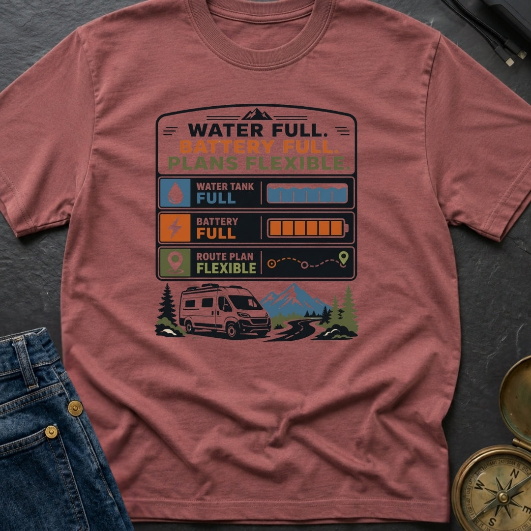 Tanks Full Plans Flexible - T-Shirt