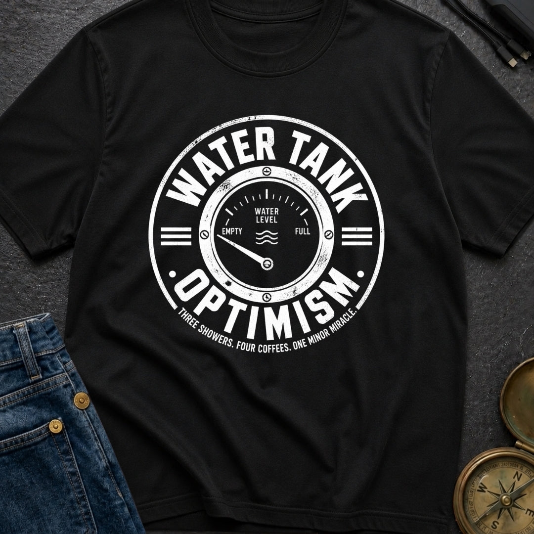 Tank Half Full - T-Shirt