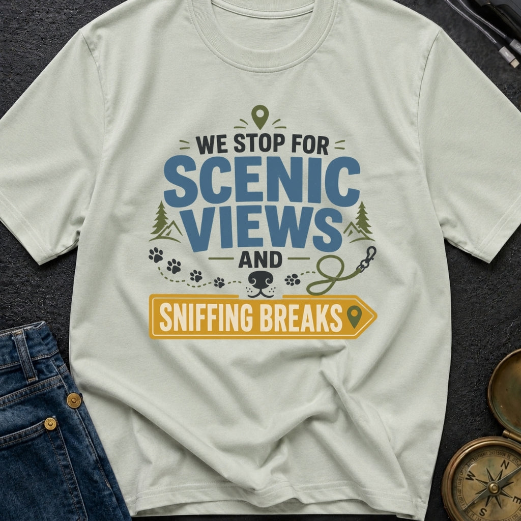 Scenic & Sniffing Stops - T-Shirt