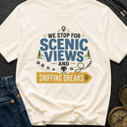 Scenic & Sniffing Stops - T-Shirt