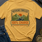 Weekend Forecast Fully Charged - T-Shirt