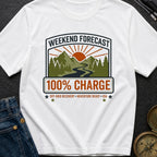 Weekend Forecast Fully Charged - T-Shirt