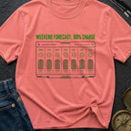 Weekend Forecast Fully Charged - T-Shirt