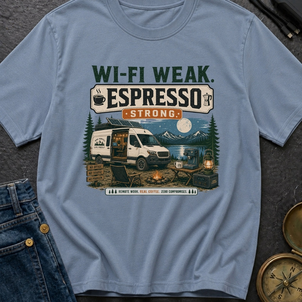 Low Signal High Caffeine - T-Shirt