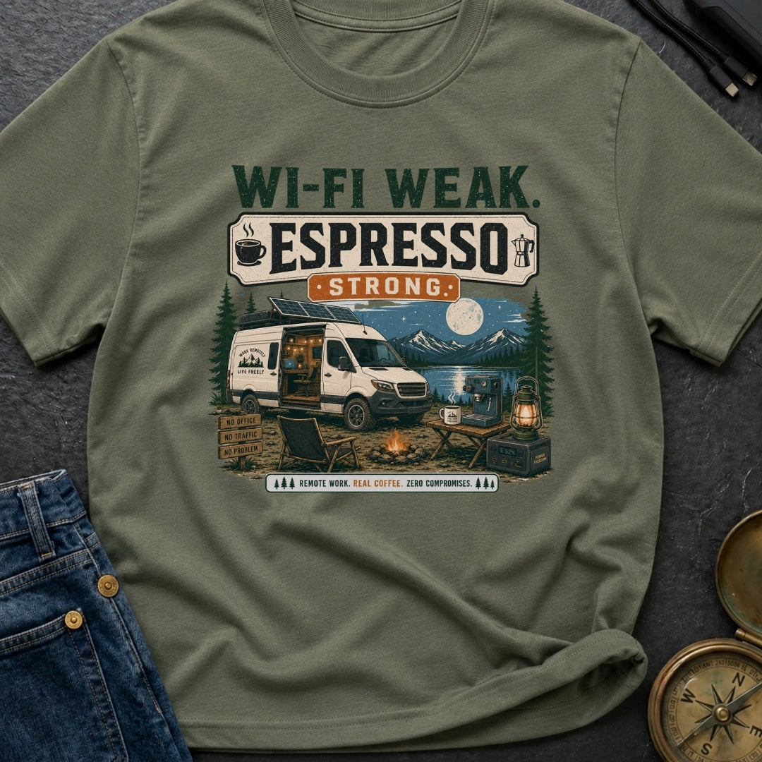 Low Signal High Caffeine - T-Shirt