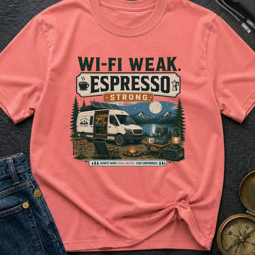 Low Signal High Caffeine - T-Shirt