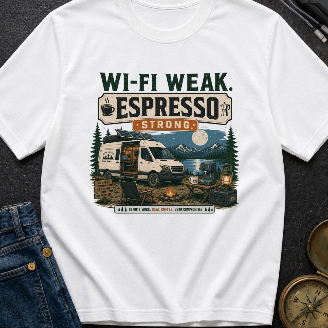 Low Signal High Caffeine - T-Shirt